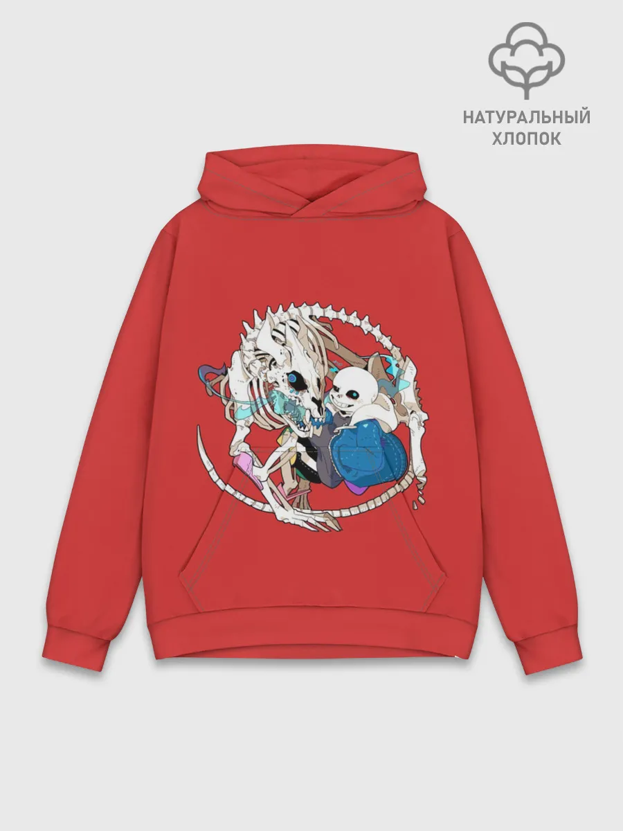 Худи мужской база хлопок / Снас и дракон