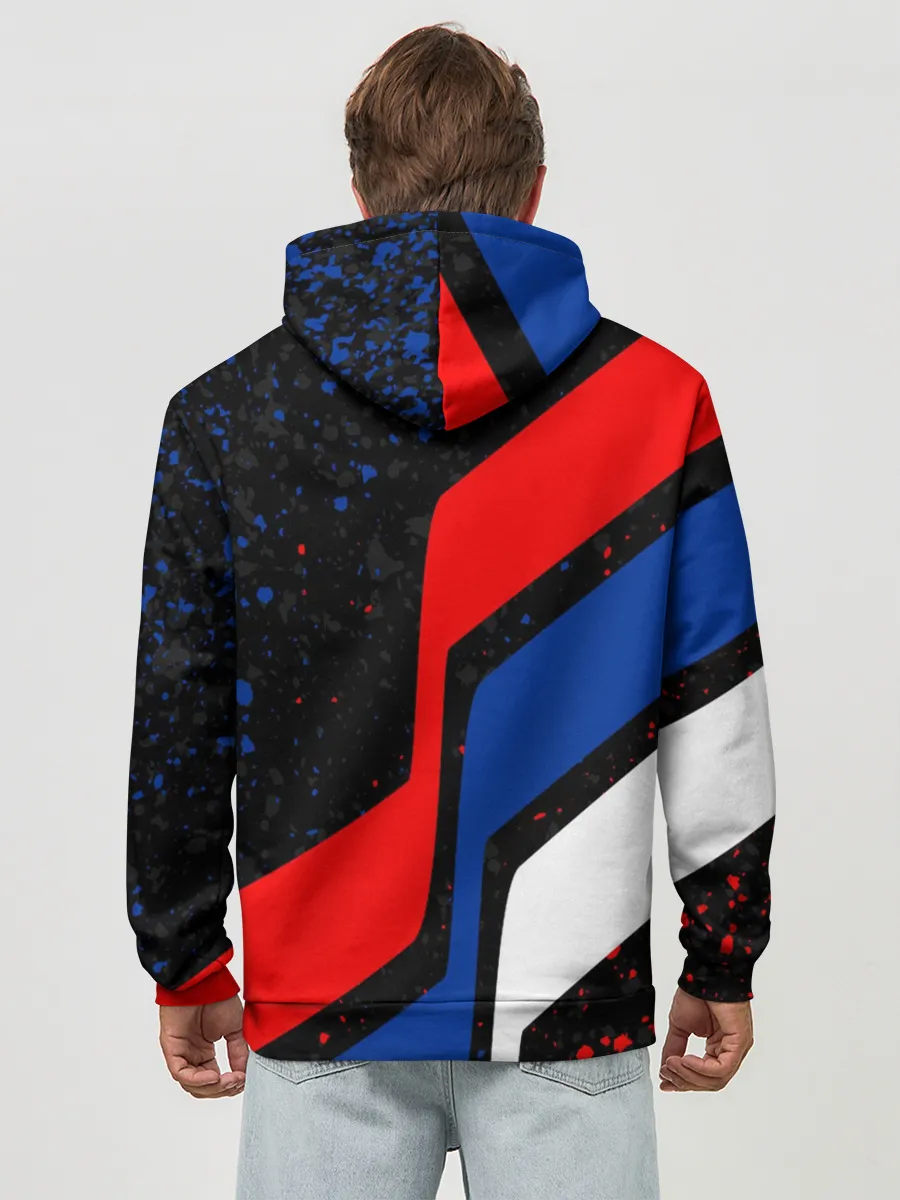 Худи мужской база хлопок / SUZUKI / СУЗУКИ / RACING