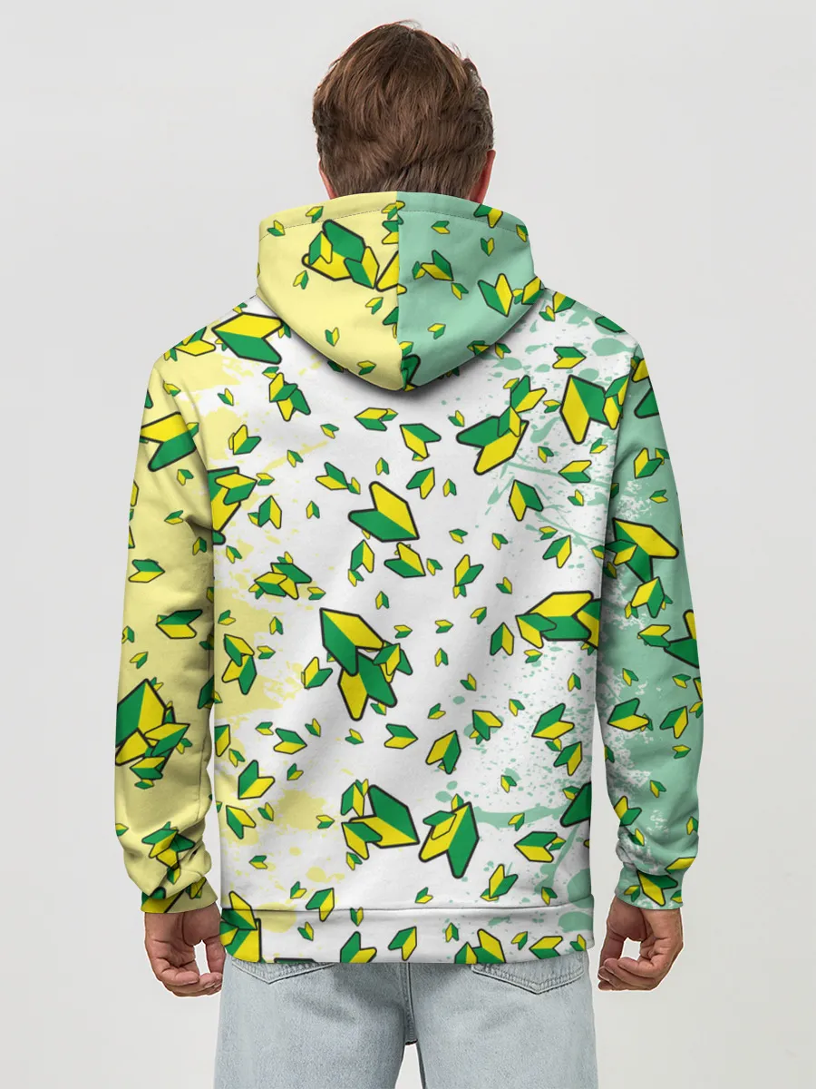 Худи мужской база хлопок / JDM | ПАТТЕРН | ЯПОНОВОД