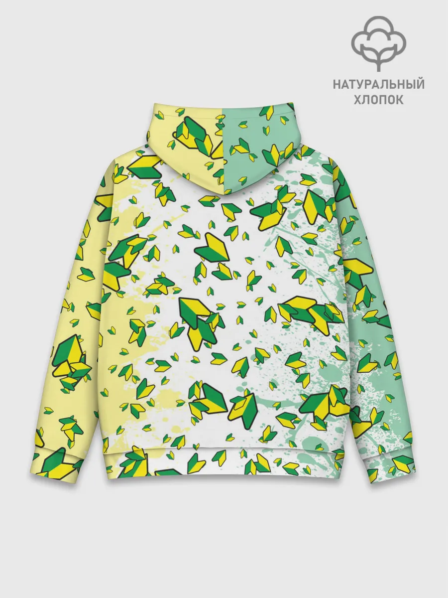 Худи мужской база хлопок / JDM | ПАТТЕРН | ЯПОНОВОД