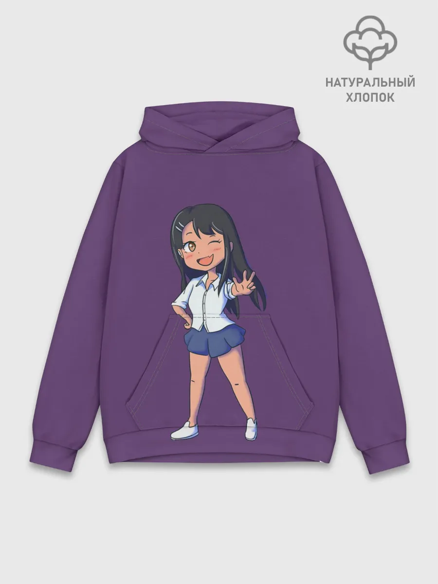 Худи мужской база хлопок / Ms. Nagatoro