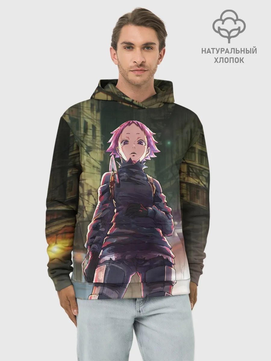 Худи мужской база хлопок / Ebisu