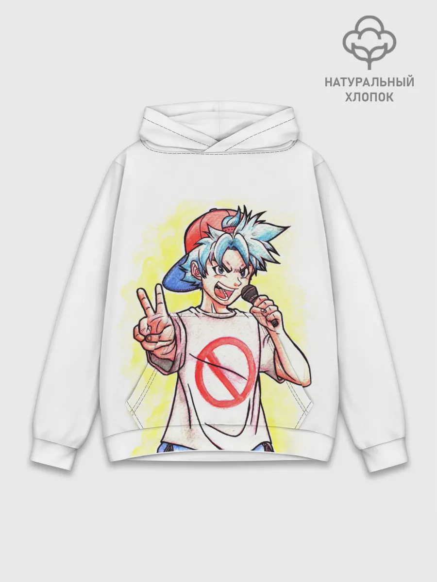 Худи мужской база хлопок / Friday Night Funkin Boyfriend