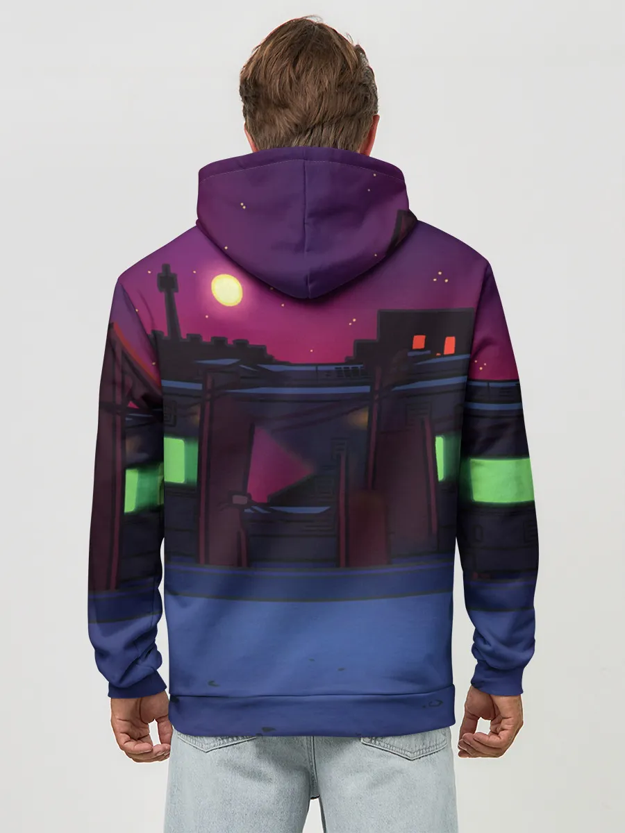 Худи мужской база хлопок / FNF Скид и Памп