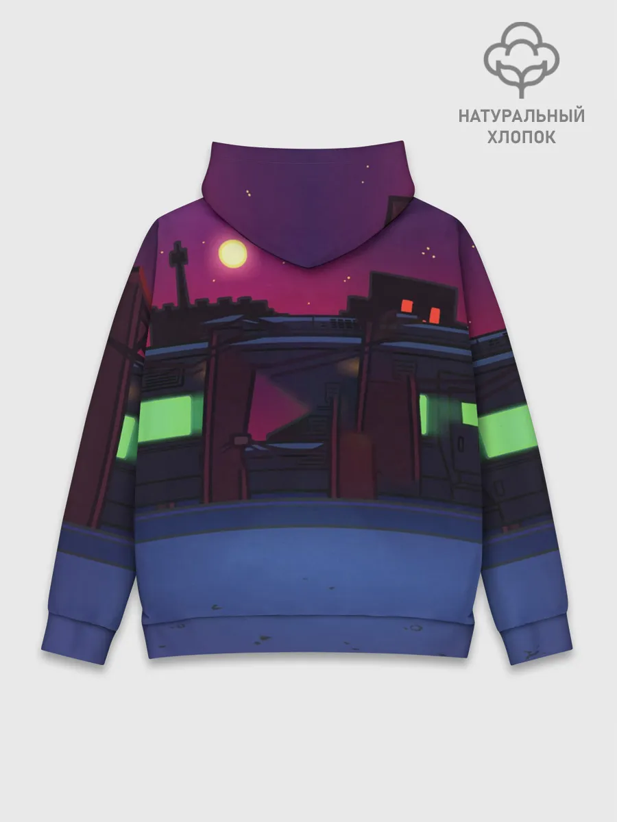 Худи мужской база хлопок / FNF Скид и Памп