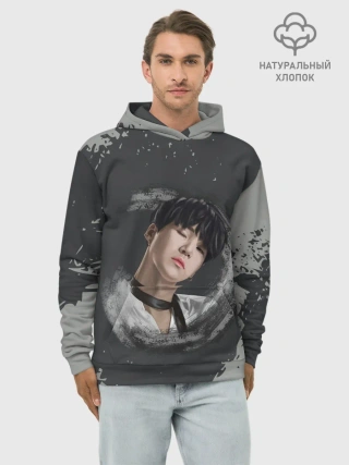 Худи мужской база хлопок / BTS | БТС