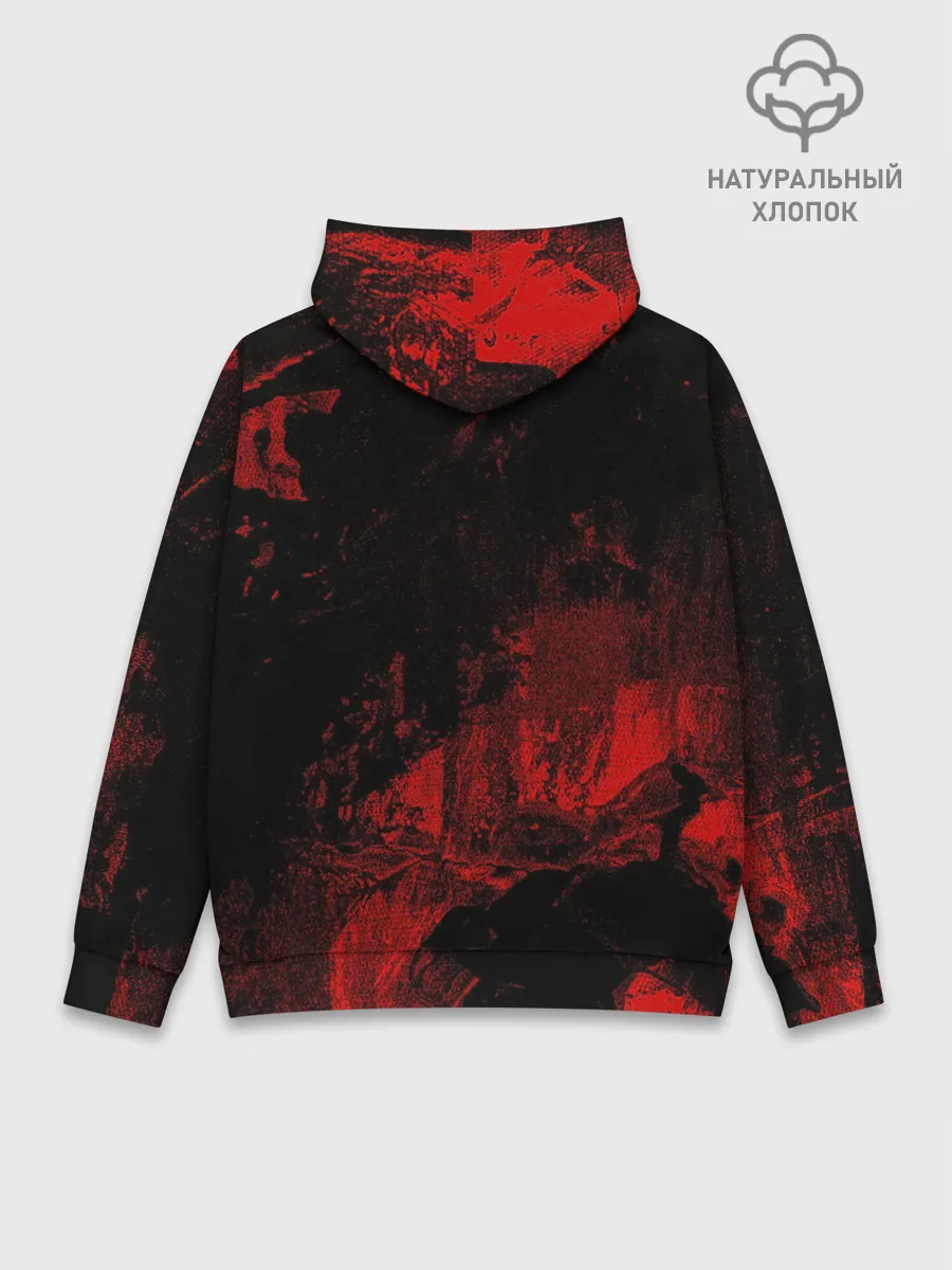 Худи мужской база хлопок / Манки Д. Луффи пират Соломенной Шляпы