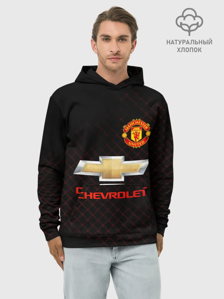 Худи мужской база хлопок / Манчестер сила