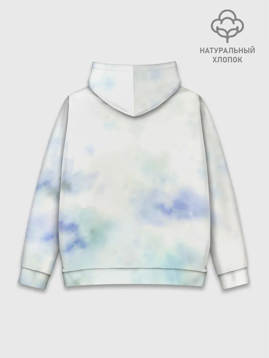 Худи мужской база хлопок / Зоро после боя One Piece