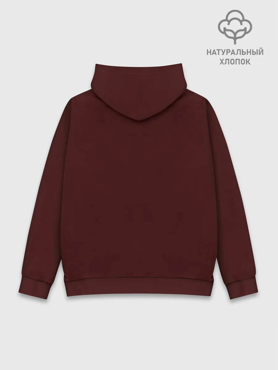 Худи мужской база хлопок / One Piece Портгас Д. Эйс в огне