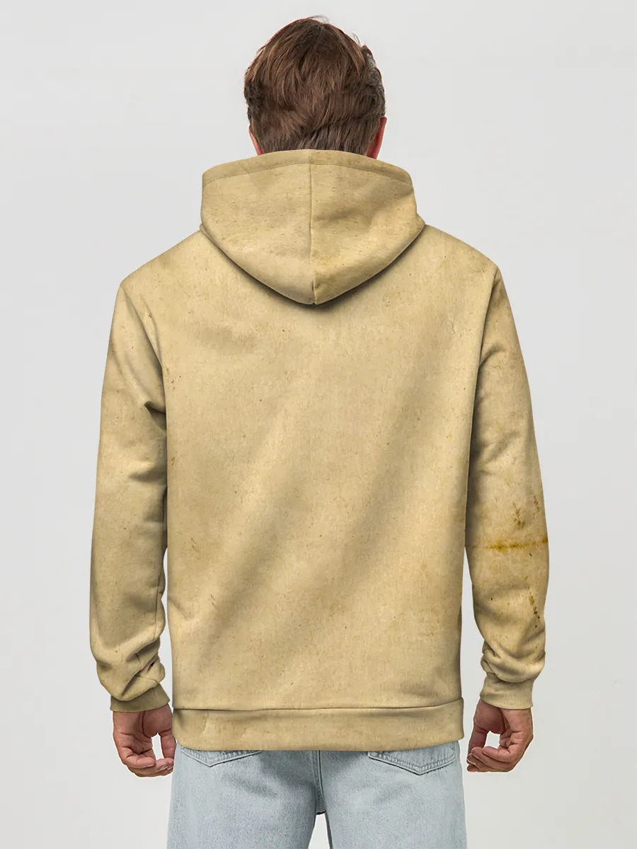 Худи мужской база хлопок / One Piece пираты Соломенной Шляпы