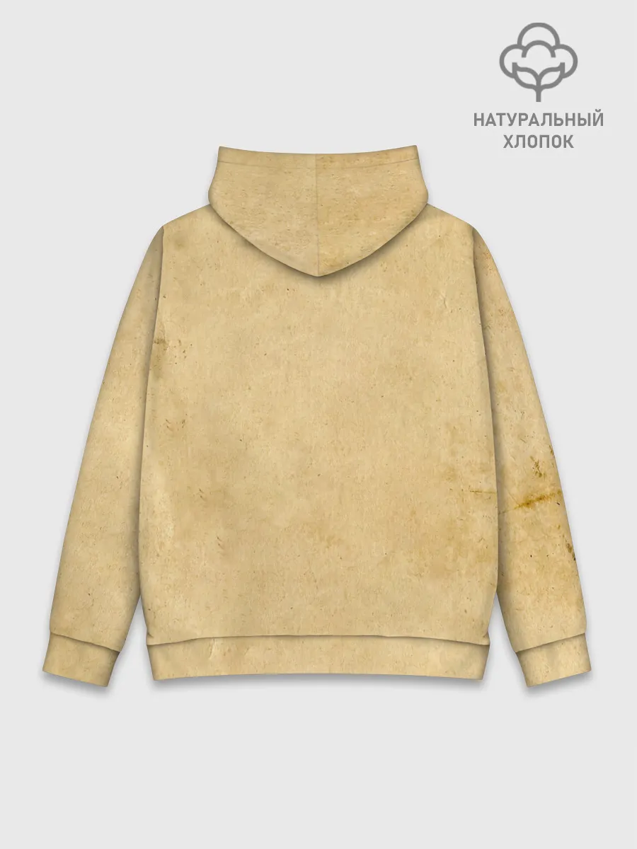 Худи мужской база хлопок / One Piece пираты Соломенной Шляпы