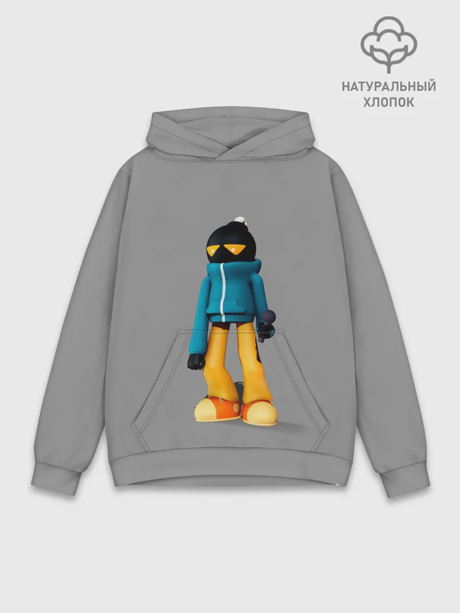 Худи мужской база хлопок / Friday Night Funkin Whitty