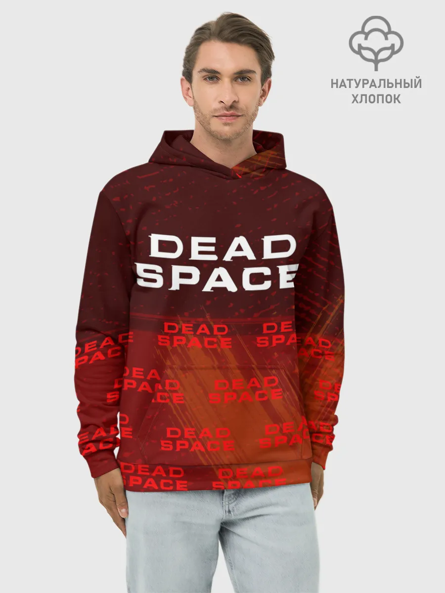 Худи мужской база хлопок / Дэд Спейс - Краска