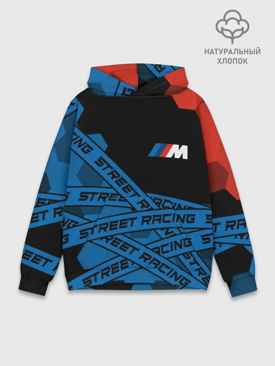 Худи мужской база хлопок / BMW - Racing