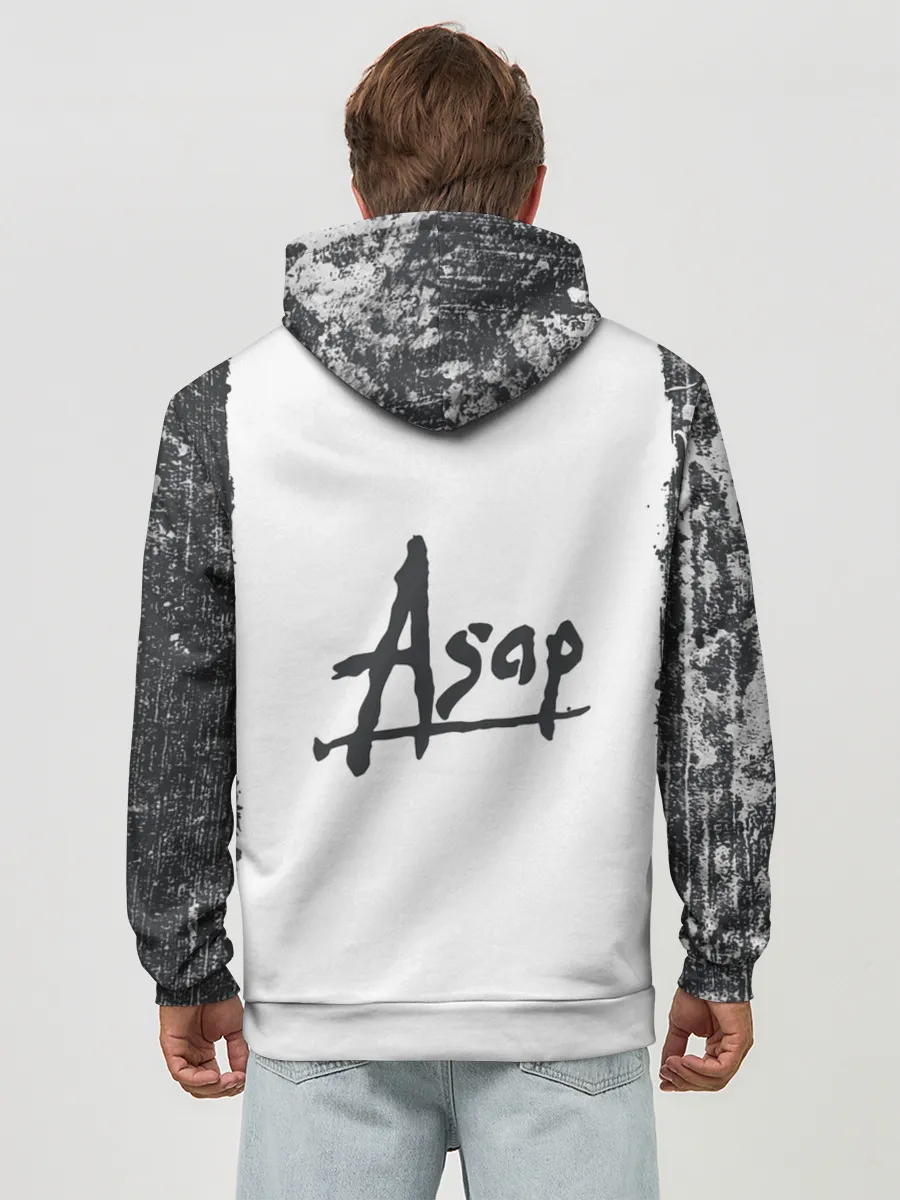 Худи мужской база хлопок / ASAP ROCKY | АСАП