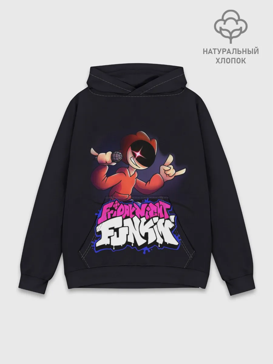 Худи мужской база хлопок / Friday Night Funkin / Пико
