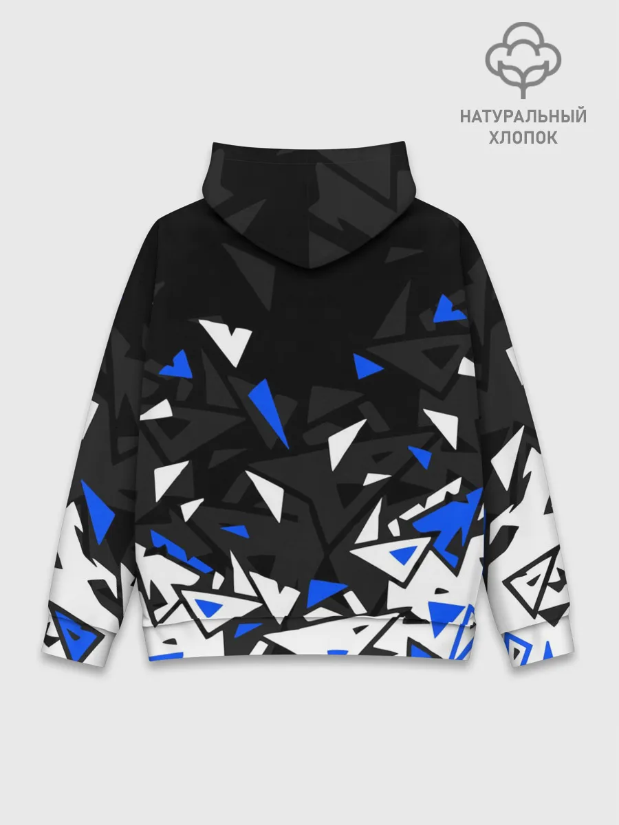 Худи мужской база хлопок / BAJAJ / БАДЖАДЖ / MOTOSPORT