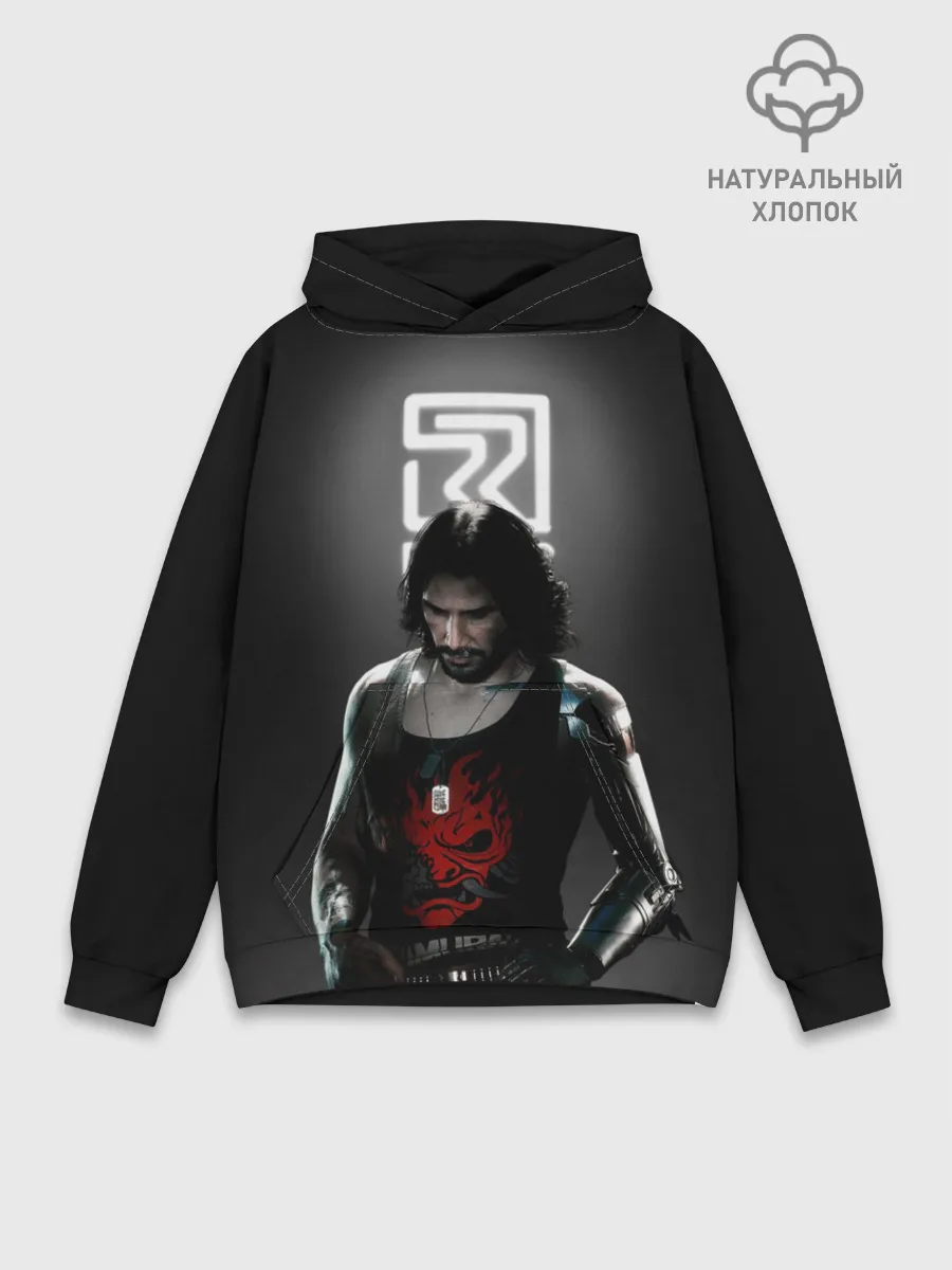 Худи мужской база хлопок / CP77 | Relic