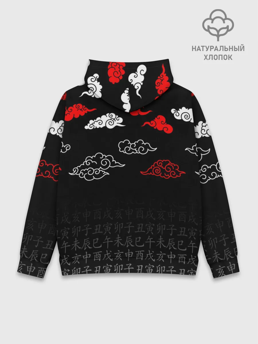 Худи мужской база хлопок / ДОРОРО / DORORO / ЛОГО