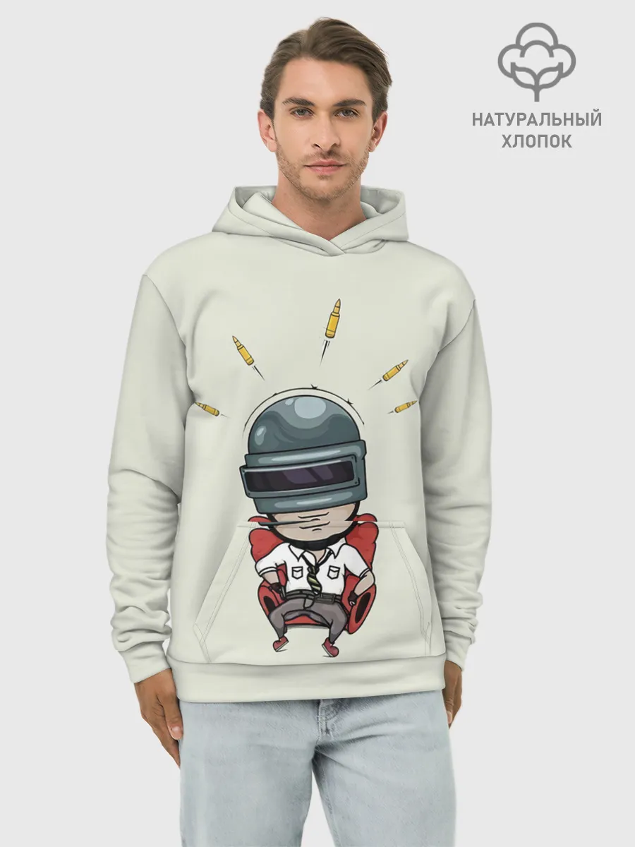 Худи мужской база хлопок / Pubg Boss