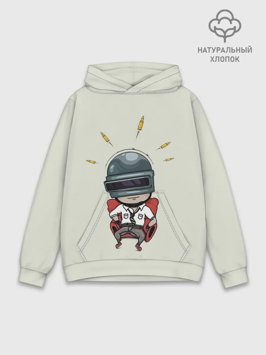 Худи мужской база хлопок / Pubg Boss