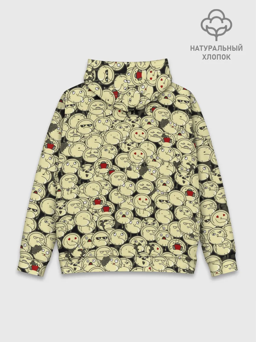Худи мужской база хлопок / Пельмени