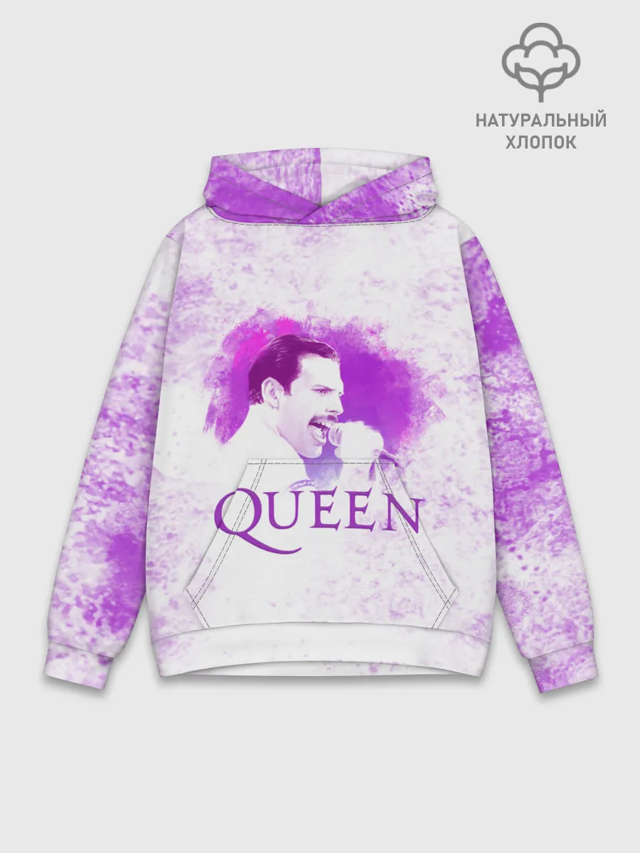 Худи мужской база хлопок / Freddie Mercury | Queen