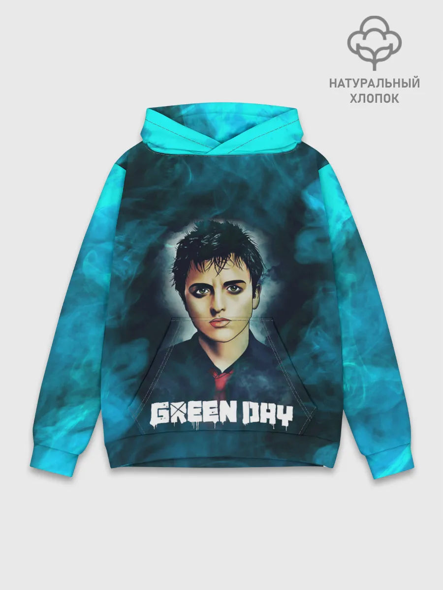 Худи мужской база хлопок / Billie | GreenDay | ГринДай