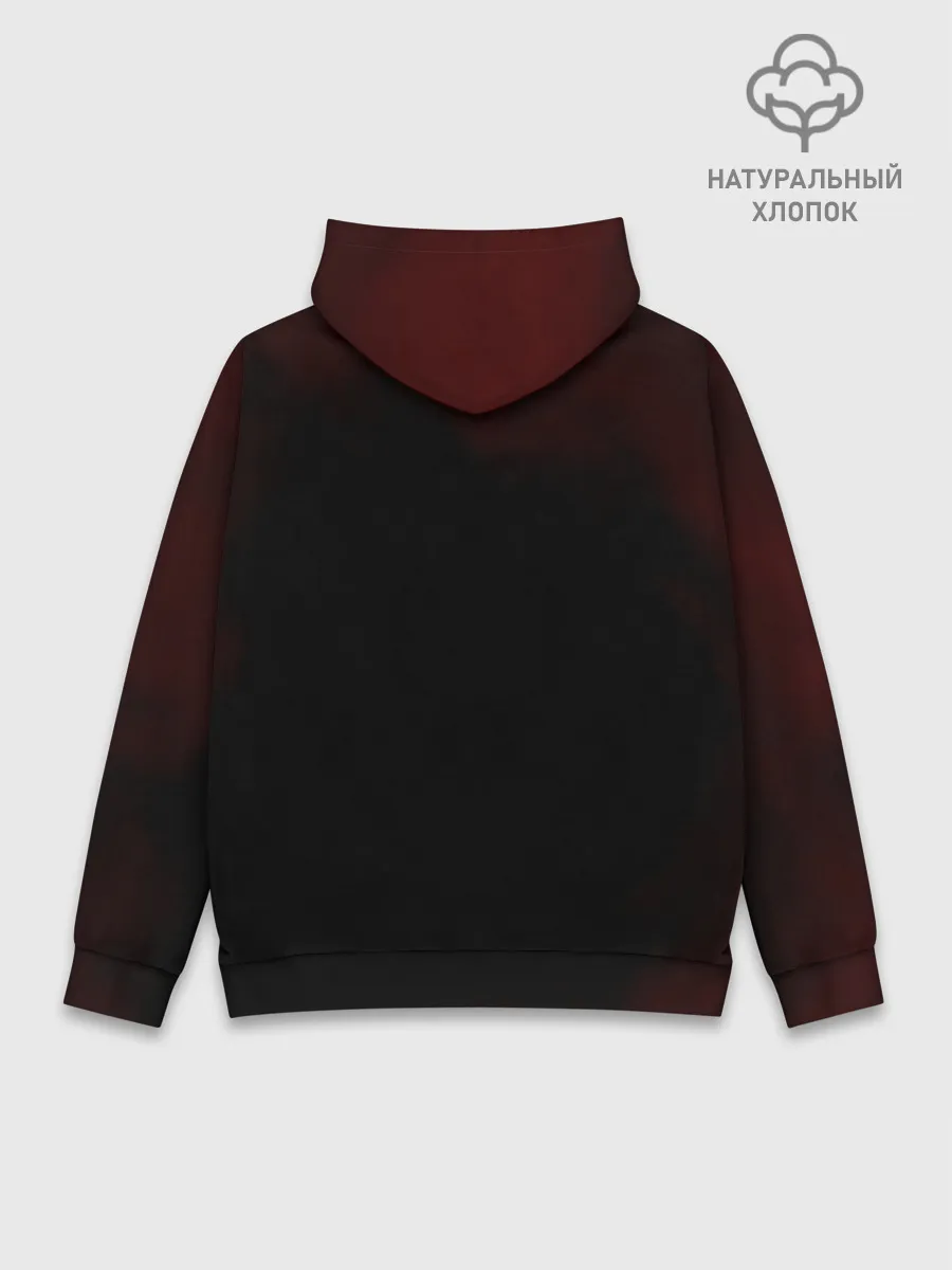 Худи мужской база хлопок / Луффи и Пираты Соломенной Шляпы