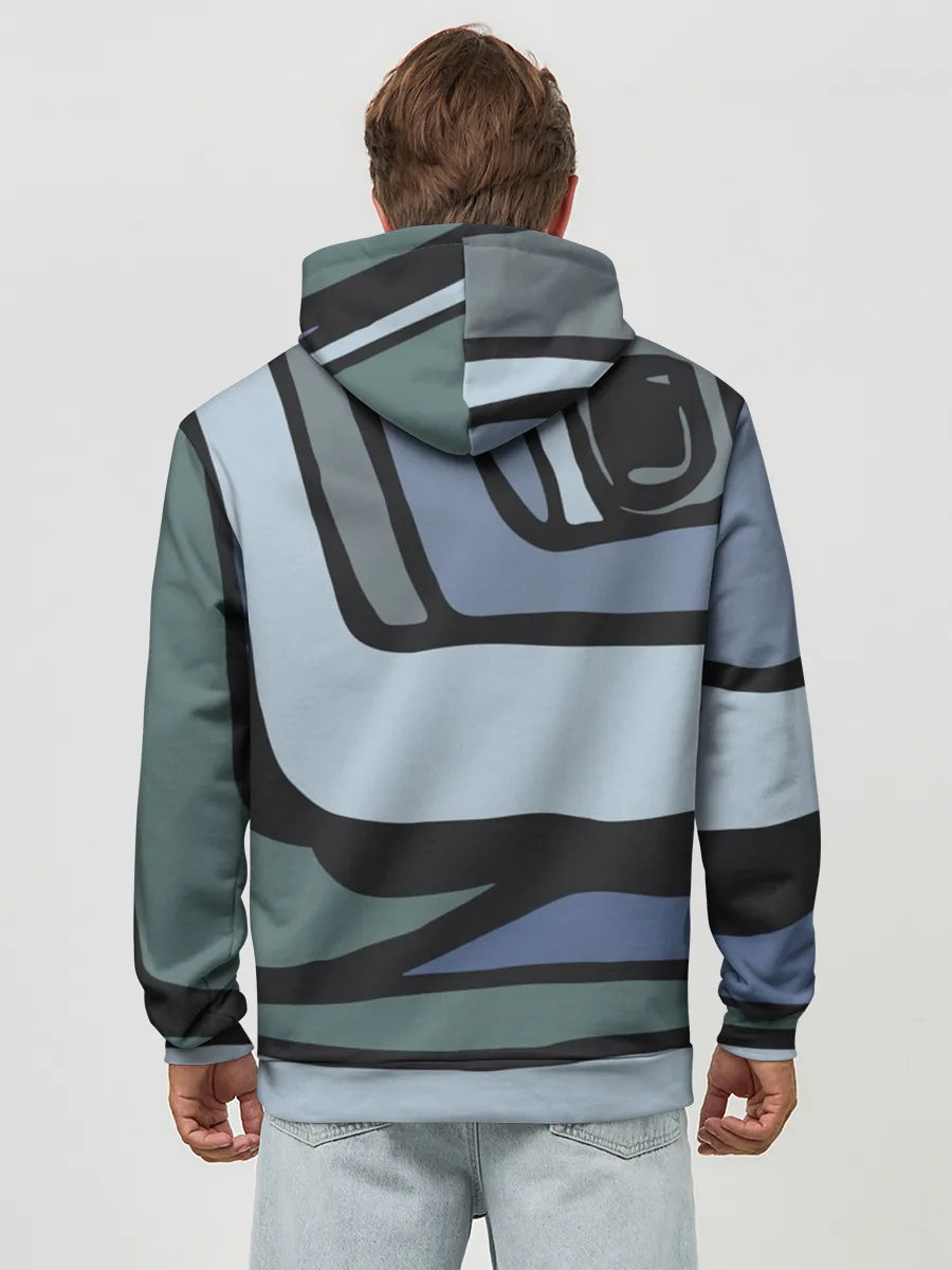 Худи мужской база хлопок / Графит