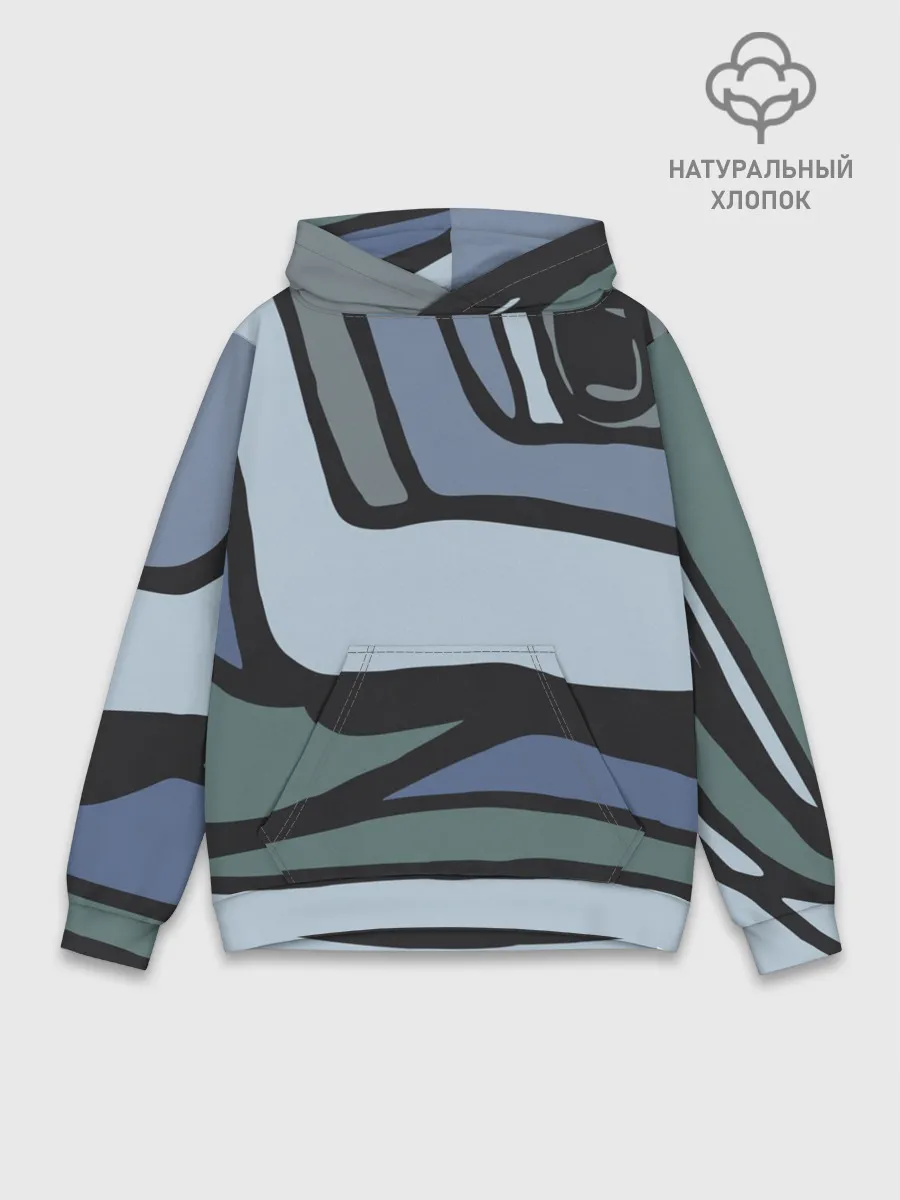 Худи мужской база хлопок / Графит