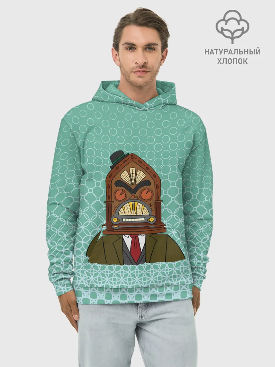 Худи мужской база хлопок / Radiohead | Радиохед | Logo