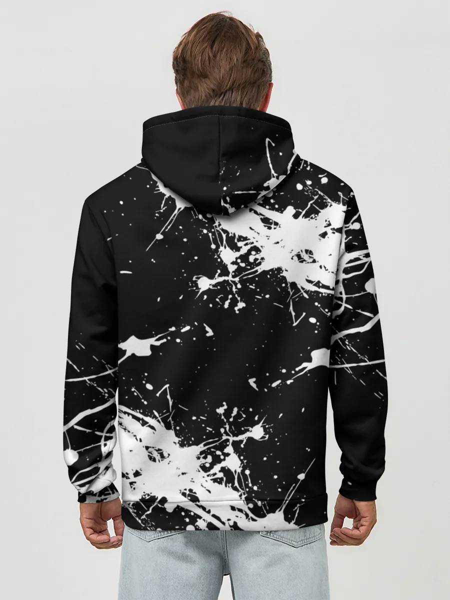 Худи мужской база хлопок / Phasmophobia / краска