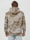 Худи мужской база хлопок / Камуфляжный пиксель
