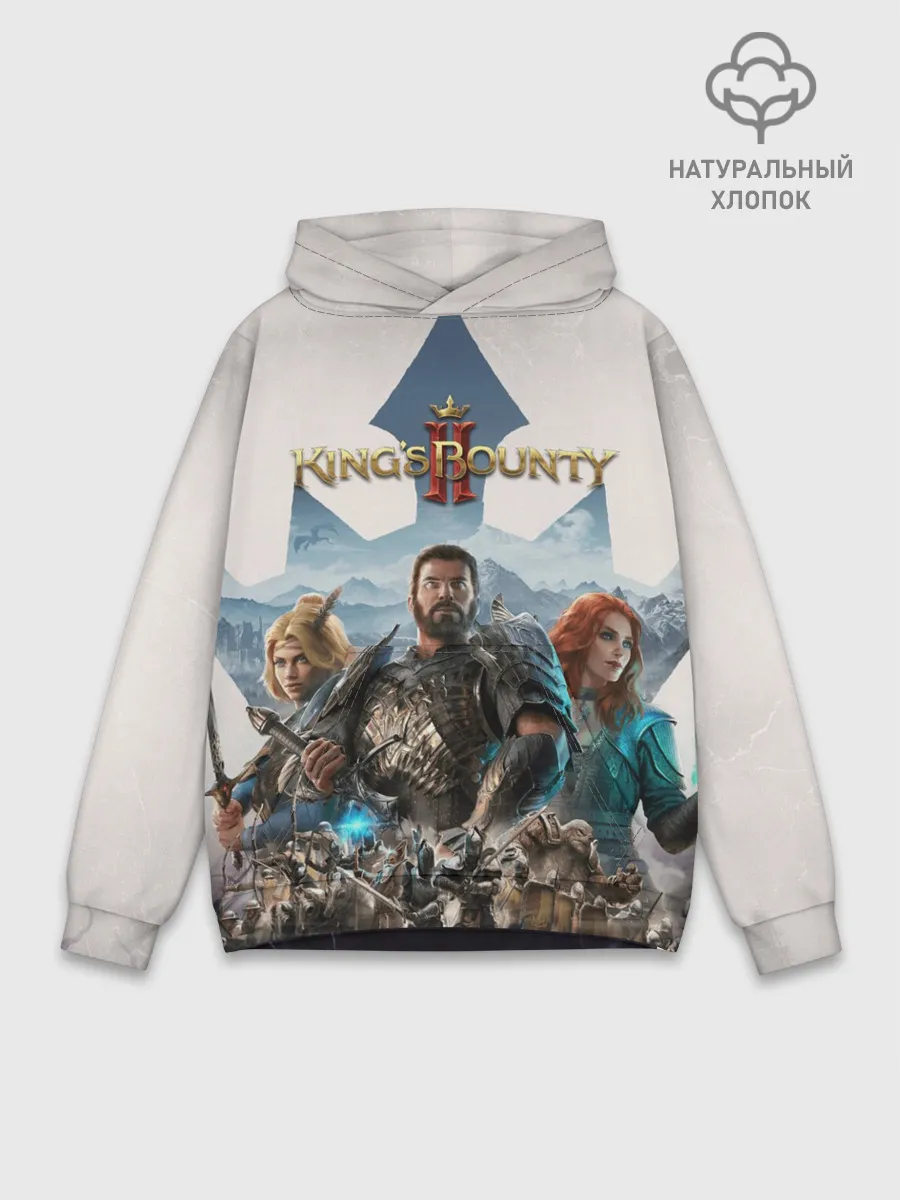 Худи мужской база хлопок / Kings Bounty 2 трио