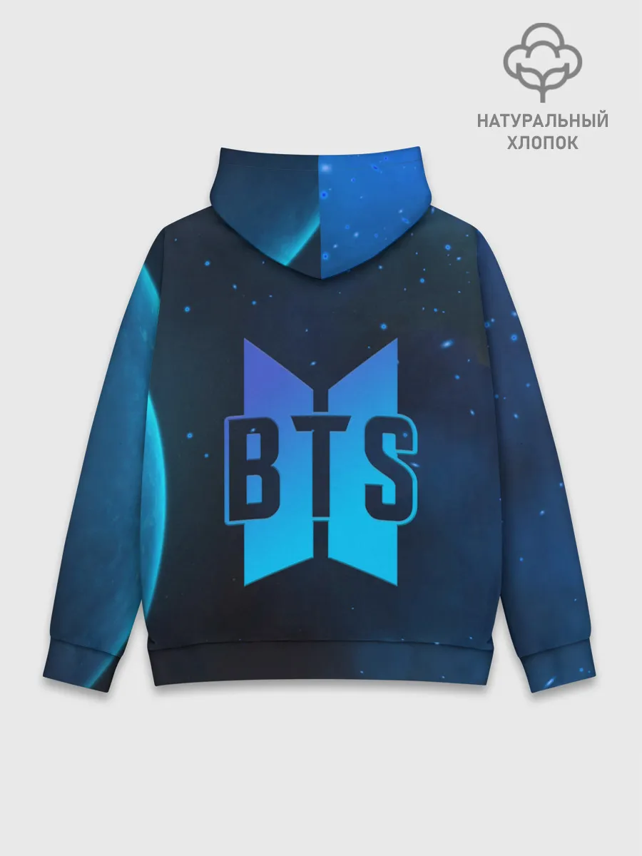 Худи мужской база хлопок / BTS | БТС | ЛОГО