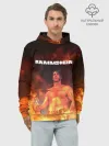 Худи мужской база хлопок / RAMMSTEIN | РАМШТАЙН