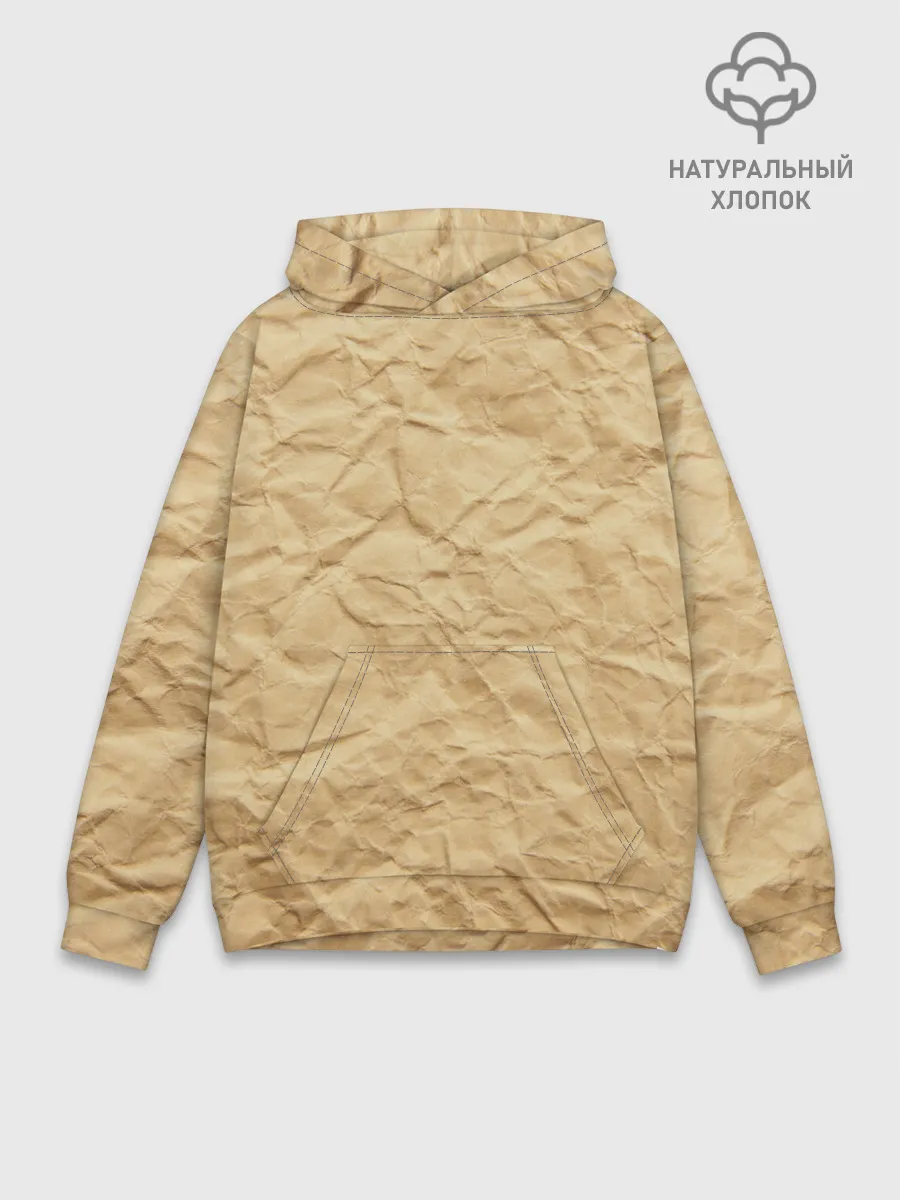 Худи мужской база хлопок / БУМАЖНАЯ ТЕКСТУРА