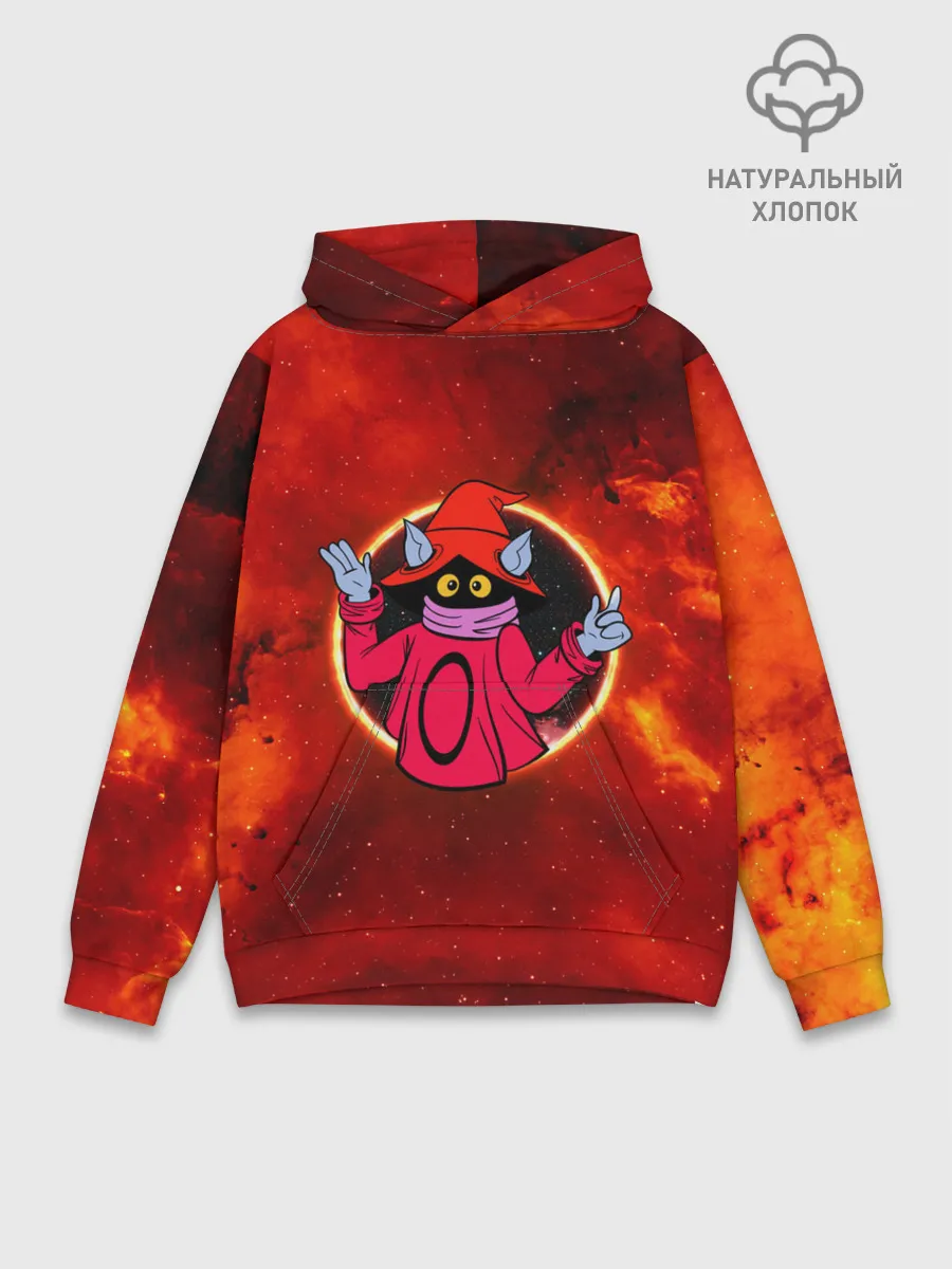 Худи мужской база хлопок / COSMO ORKO | ВОЛШЕБНИК ОРКО