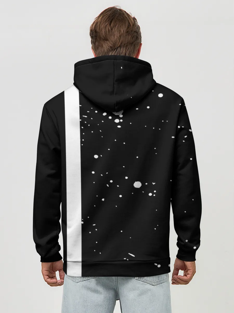 Худи мужской база хлопок / Сектор Газа противогаз