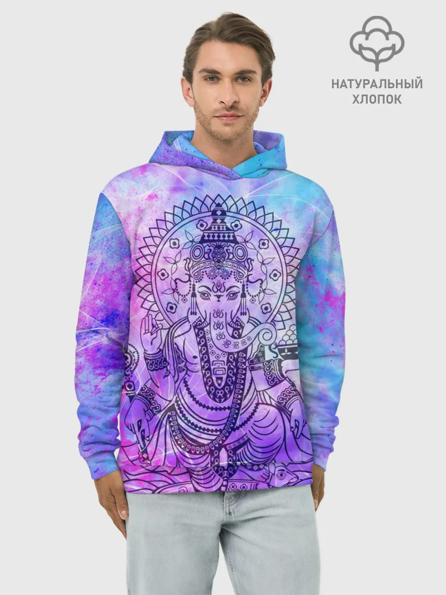Худи мужской база хлопок / Буддизм