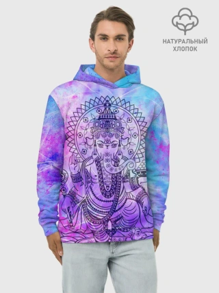 Худи мужской база хлопок / Буддизм