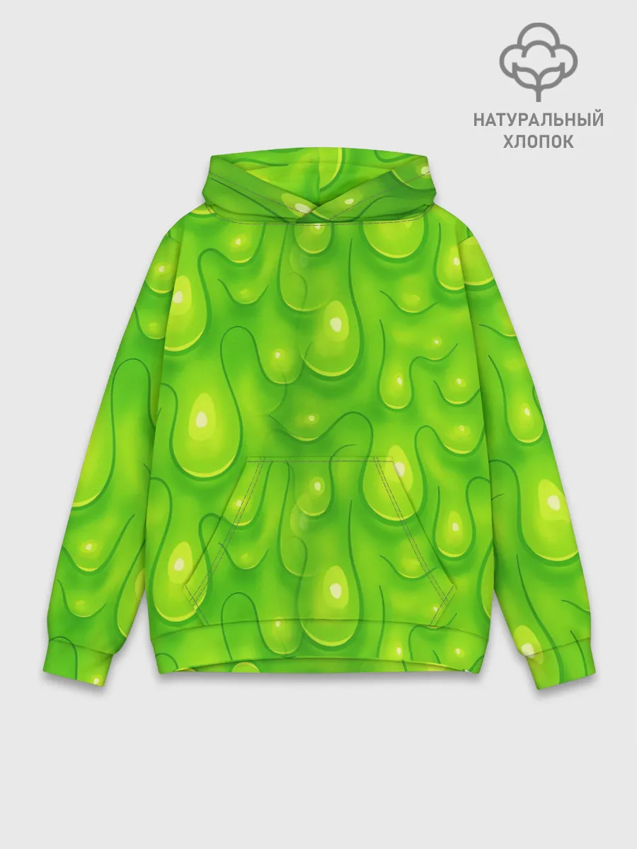 Худи мужской база хлопок / СЛИЗЬ / SLIME / ТЕКСТУРА