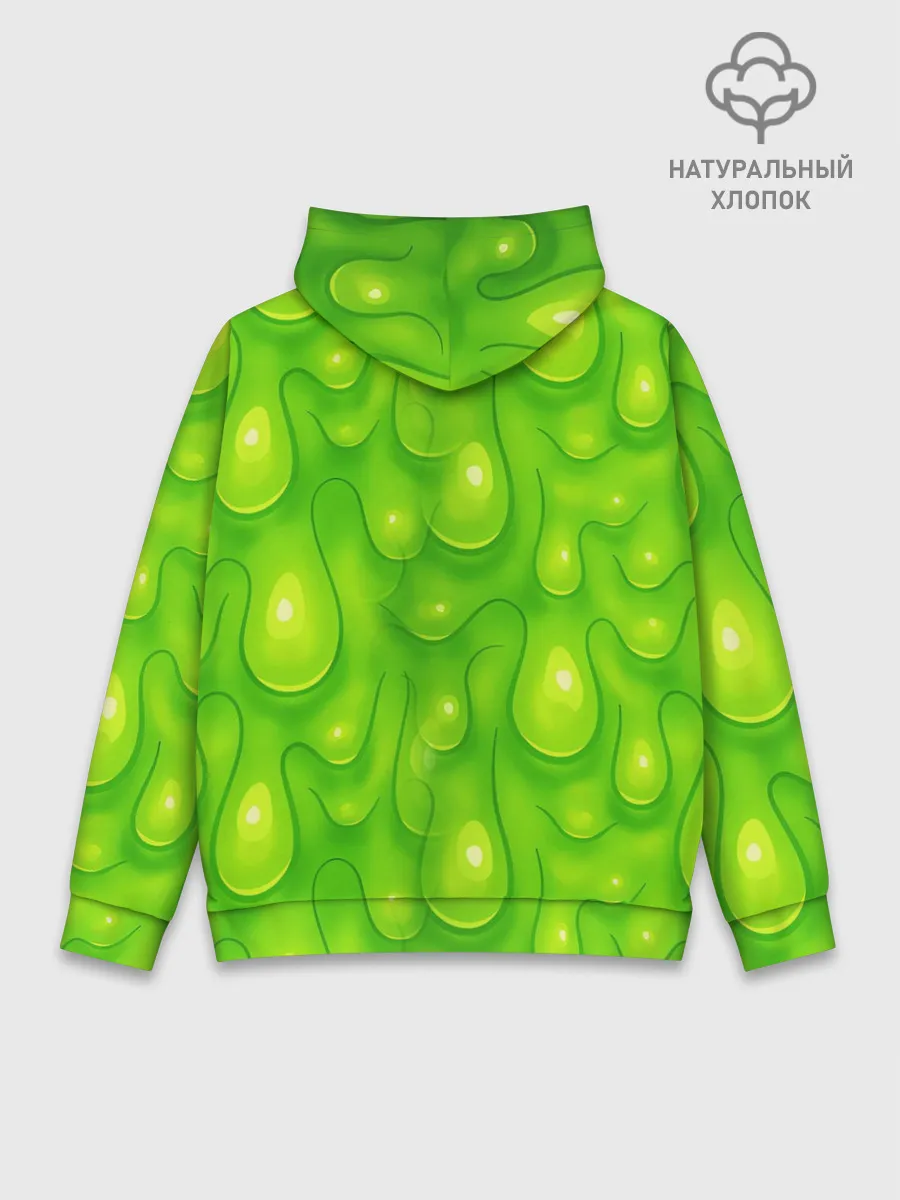 Худи мужской база хлопок / СЛИЗЬ / SLIME / ТЕКСТУРА