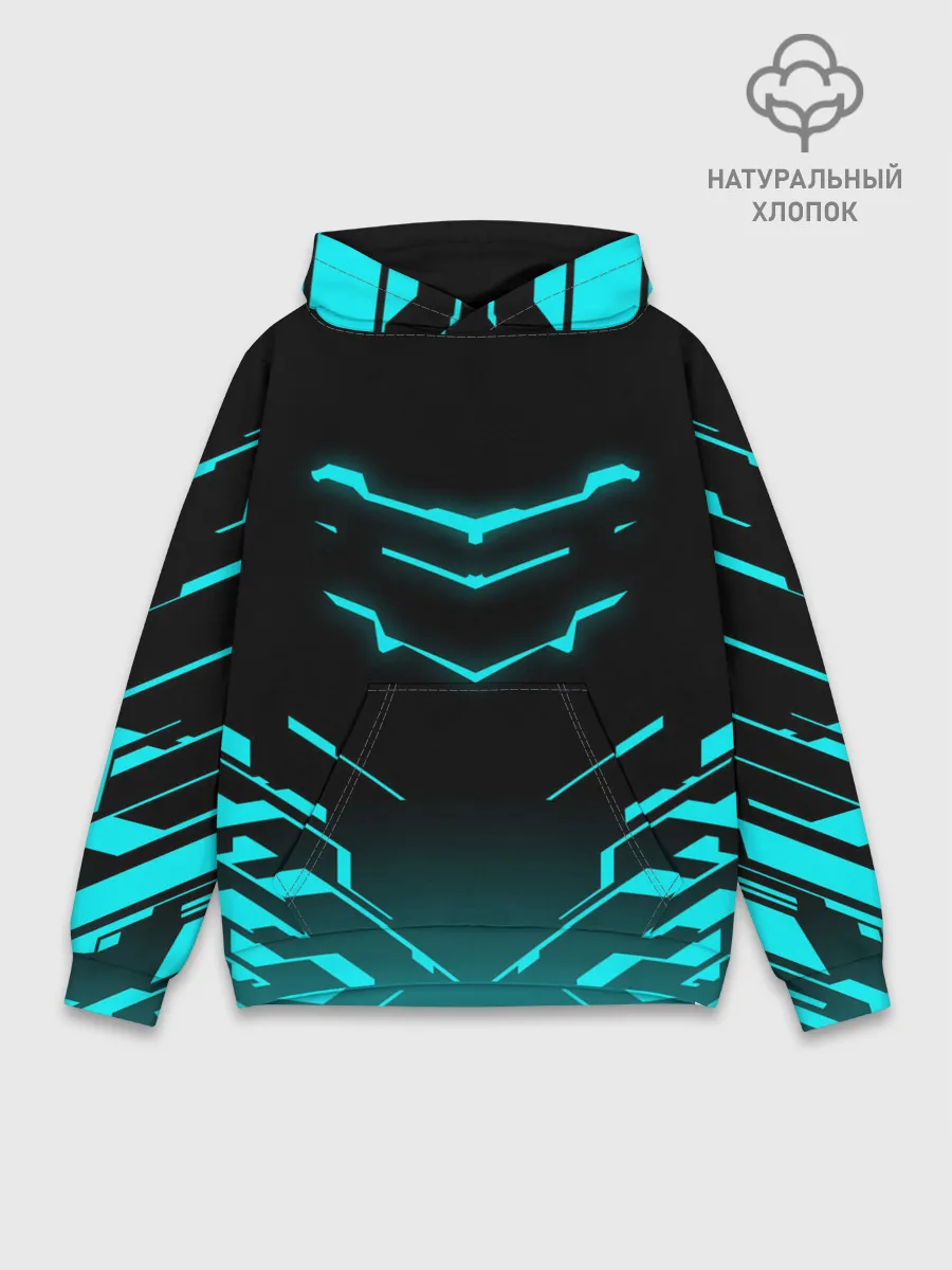 Худи мужской база хлопок / DEAD SPACE | АЙЗЕК КЛАРК