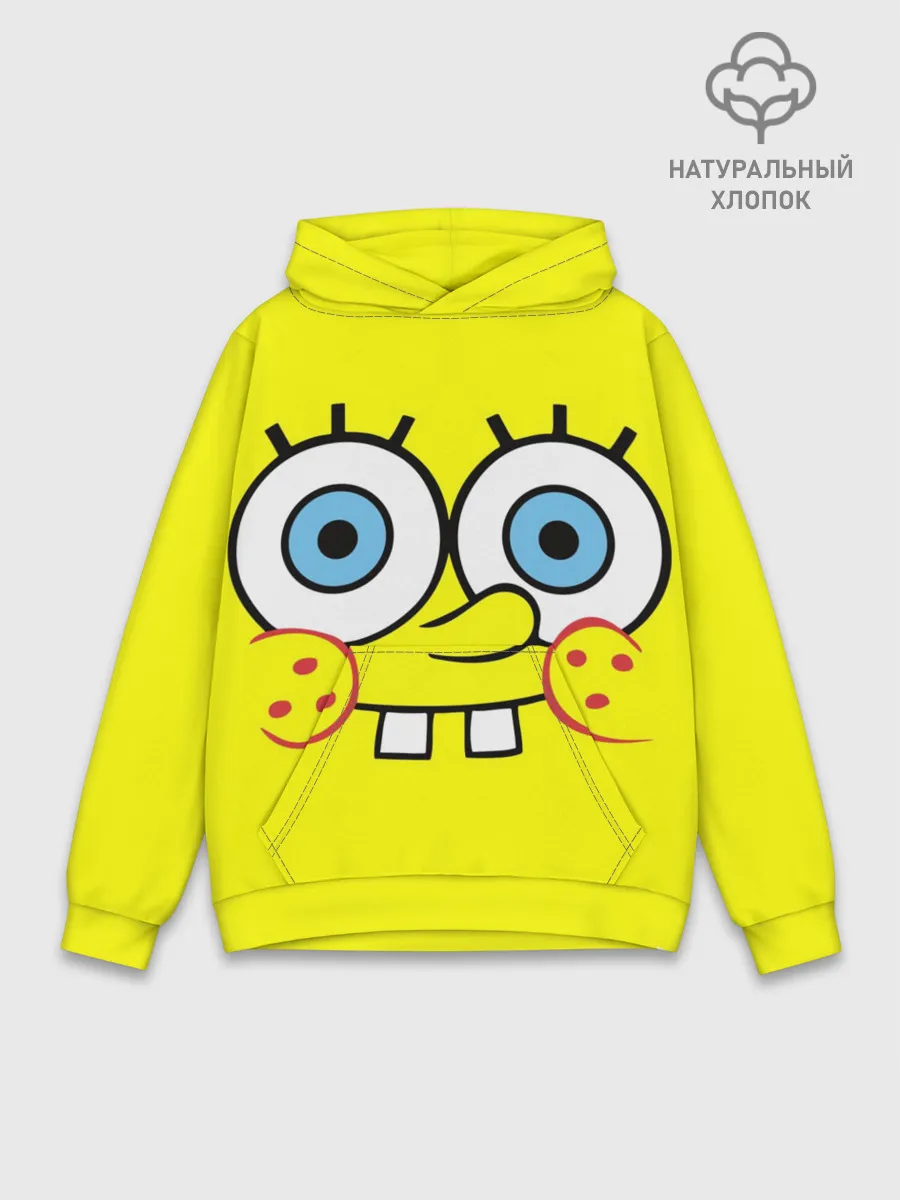 Худи мужской база хлопок / Губка БОБ