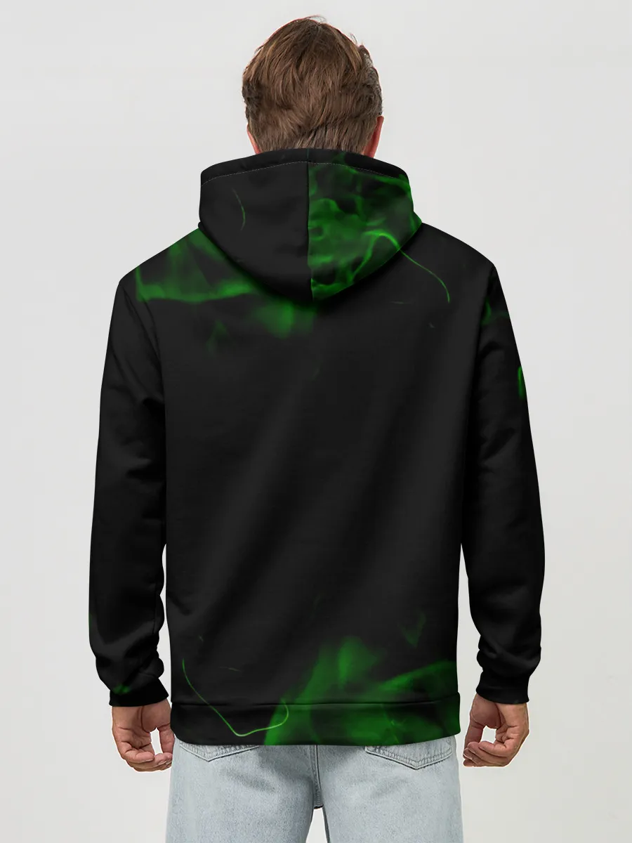 Худи мужской база хлопок / Ророноа Зоро Ван-Пис