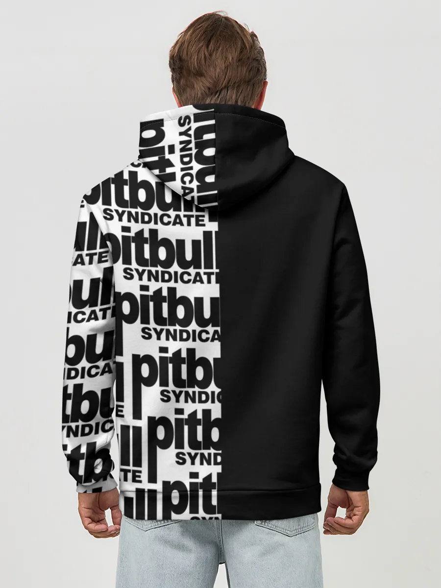 Худи мужской база хлопок / PITBULL SYNDICATE / ПИТБУДЬ