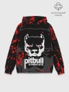 Худи мужской база хлопок / PITBULL SYNDICATE / ПИТБУДЬ